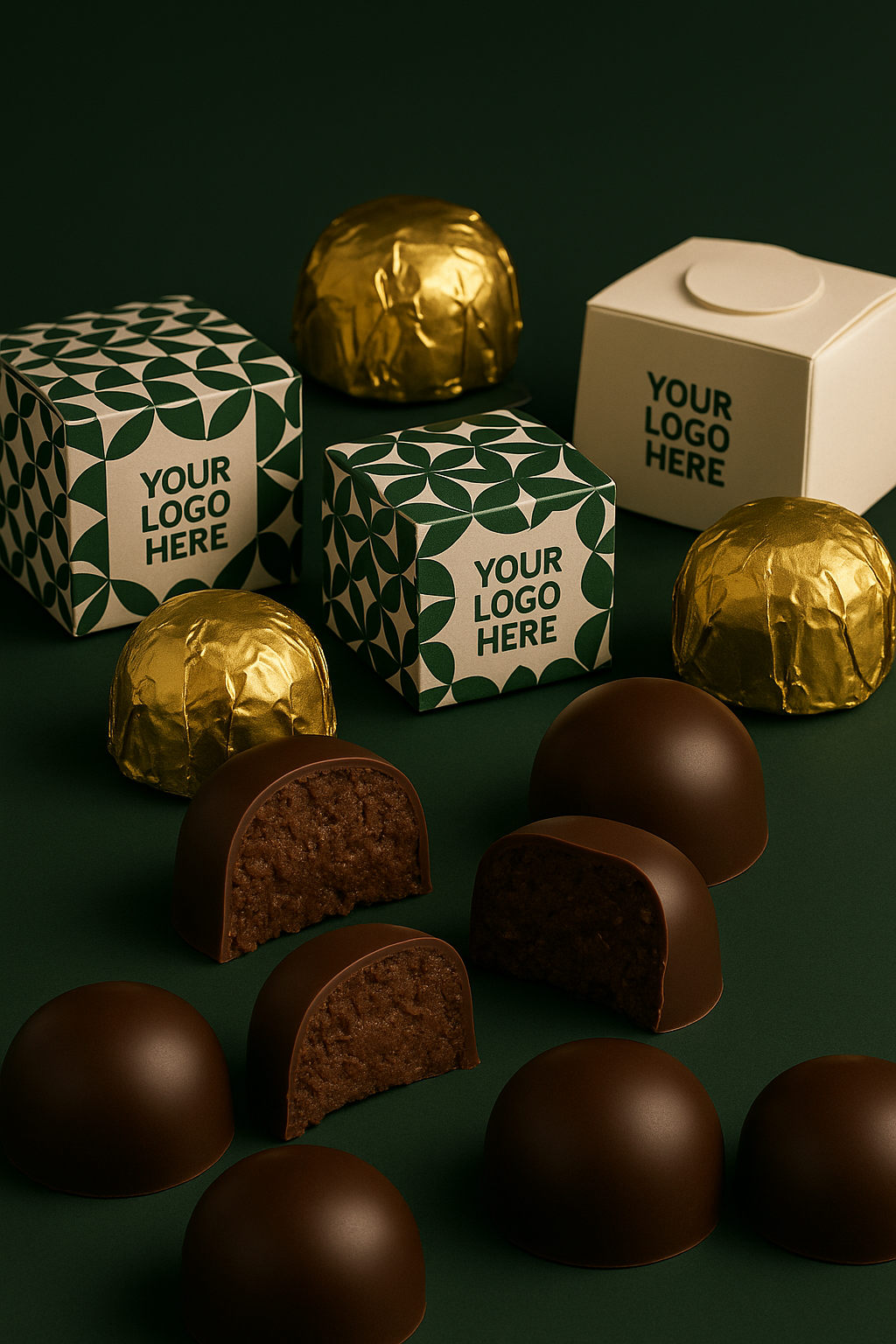 Boxed Chocolate Truffles